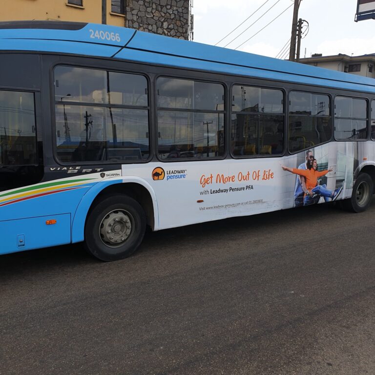 branded brt buses in lagos